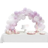 Kit arche de ballons fée rose et blanc 60 pièces 4m