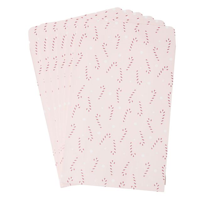 Enveloppe cadeaux de No&euml;l Candy roses x6