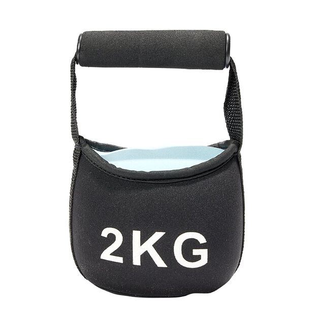 Poids kettlebell 2kg textile