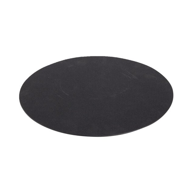 Set de table rond noir &agrave; paillettes &Oslash;33cm