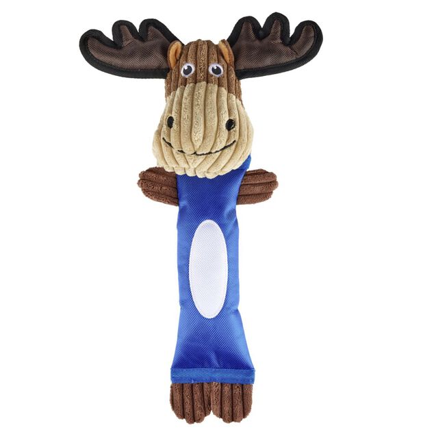 Jouet pour chien peluche avec couinement L40cm (4 mod&egrave;les)