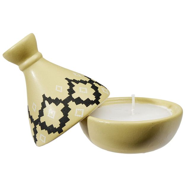 Bougie parfum&eacute;e dans mini tajine en c&eacute;ramique