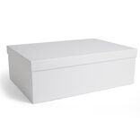 Boîte papier blanc 40x26,5x13cm