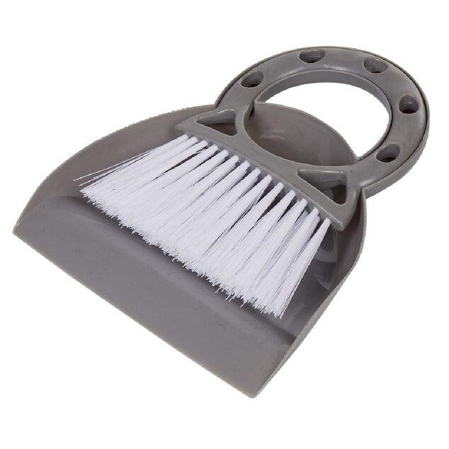 Ensemble mini pelle et balayette gris