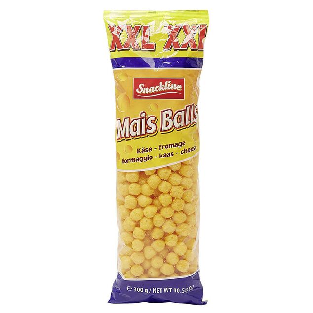 Snack sal&eacute; XXL Boule de ma&iuml;s au fromage 300g