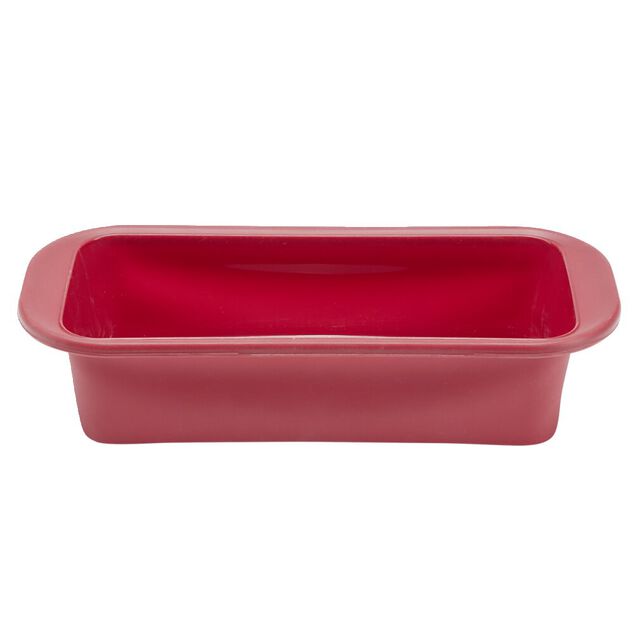 Moule à cake en silicone et armature acier 31x13,8xH7,3cm