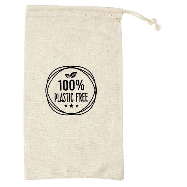 Sac à vrac en coton réutilisables x4