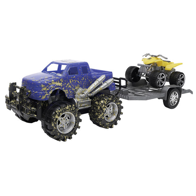 Pick up &agrave; friction avec quad