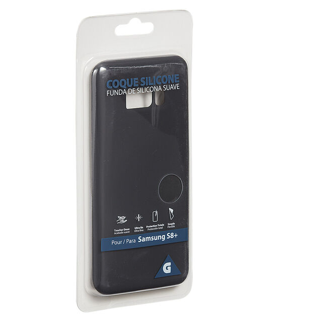 Coque en silicone Samsung S8+ noir