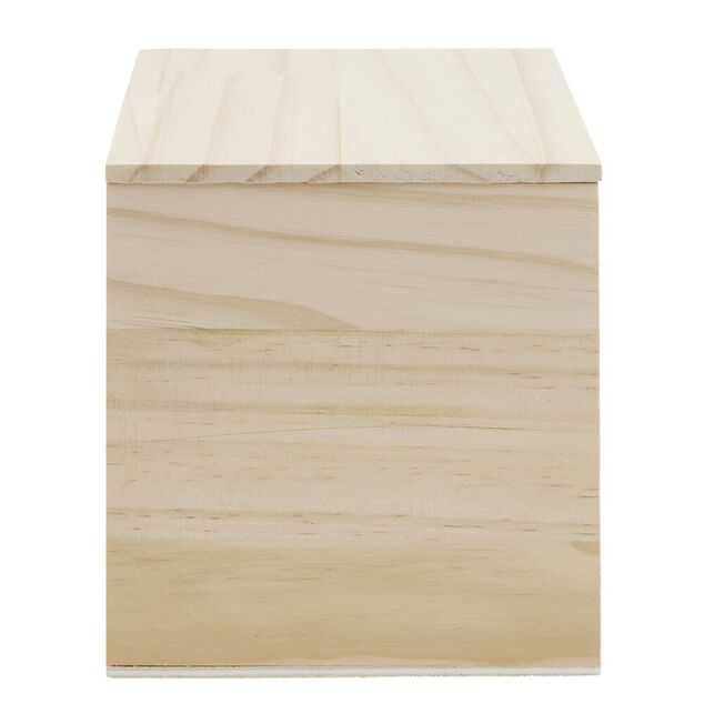 Bo&icirc;te en bois &agrave; personnaliser 15x15x15cm