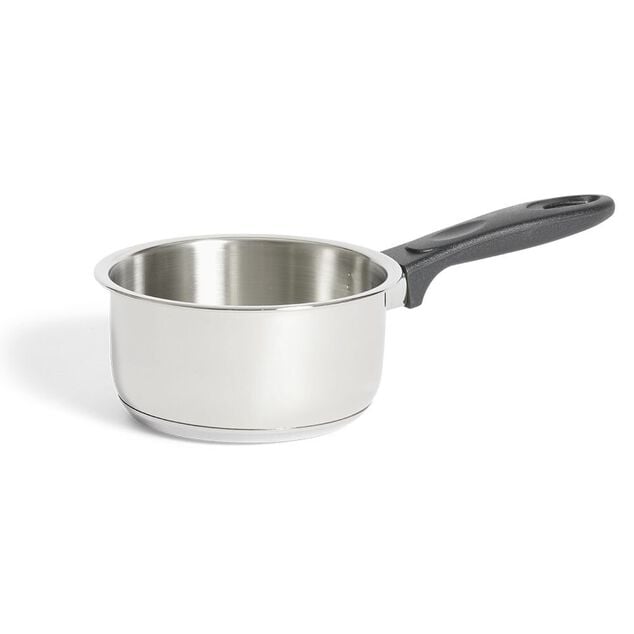 Casserole tous feux dont induction inox gris &Oslash;15,5cm