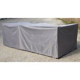 Housse de protection grise pour salon de jardin