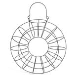 Support boule de graisse pour oiseaux &Oslash;25x7,5cm