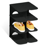 Range chaussures 4 paires noir