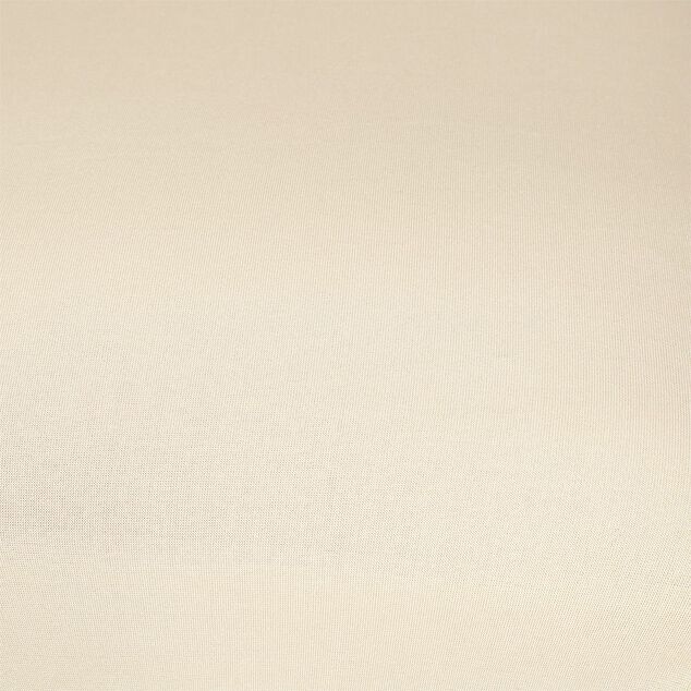 Housse de chaise microfibre extensible beige 40x40xH45cm