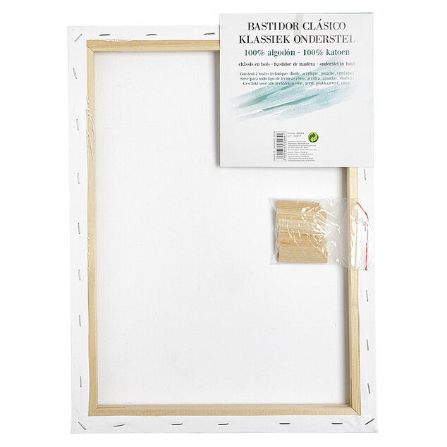 Ch&acirc;ssis blanc 30x40cm