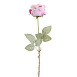Fleur artificielle rose couleur rose H63cm