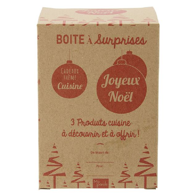 Boîte cadeau surprise cuisine