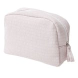 Trousse de toilette en tissu 20x6xH13cm (2 modèles)