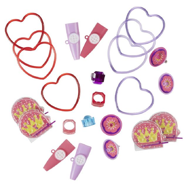 Kit anniversaire pour piñata fille 24 pièces