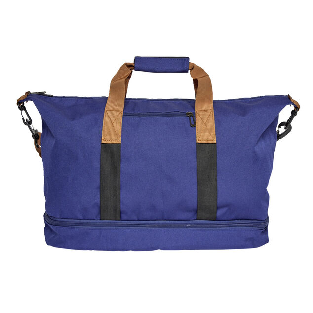 Sac de sport mixte 44x24xH35cm - 2 mod&egrave;les noir ou bleu marine