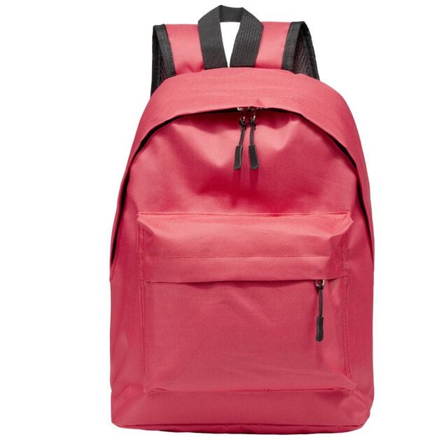Sac &agrave; dos couleur unie 28x11xH37cm (3 mod&egrave;les)