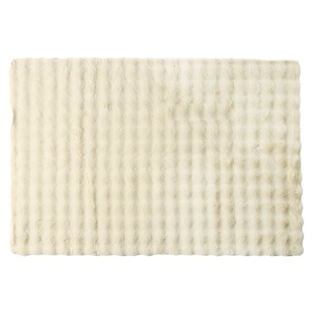 Tapis effet fourrure Bubble 90x150cm (3 mod&egrave;les)
