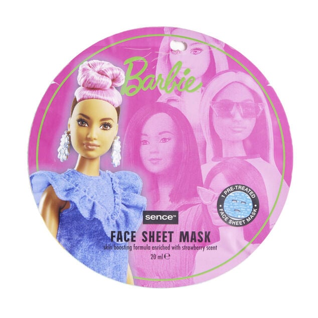 Masque pour visage parfum fraise Barbie 20ml