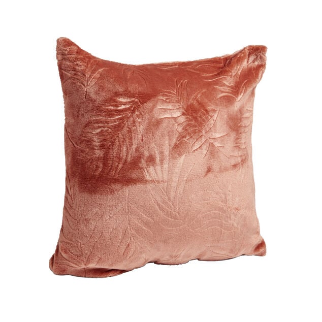 Housse de coussin gaufr&eacute; 40x40cm polyester 240g/m&sup2; - 3 coloris
