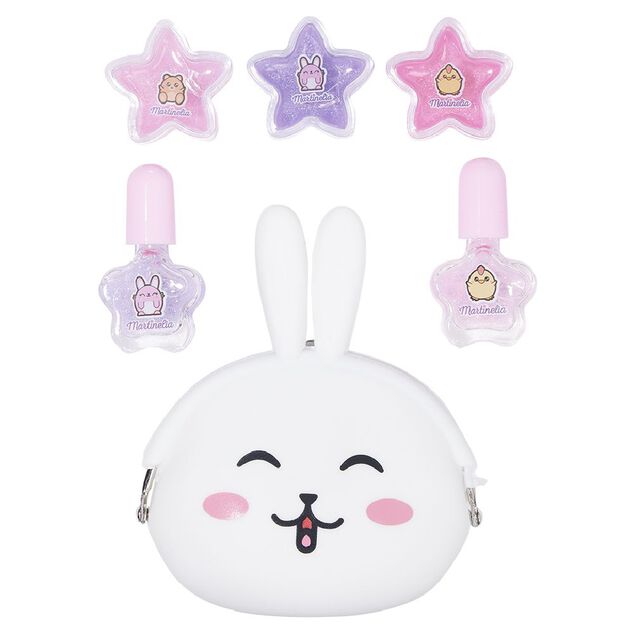 Set beaut&eacute; Martinelia My Best Friends porte-monnaie lapin 6 pi&egrave;ces