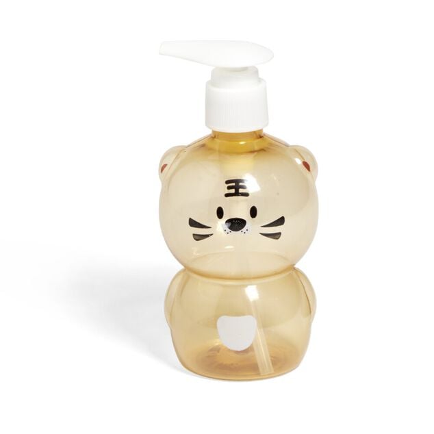 Distributeur de savon animal 300ml jaune (2 mod&egrave;les)