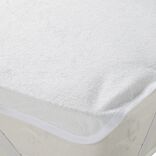 Prot&egrave;ge matelas blanc imperm&eacute;able 160x200cm