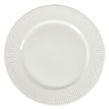 Assiette plate Colombe en porcelaine blanche Ø27,5cm
