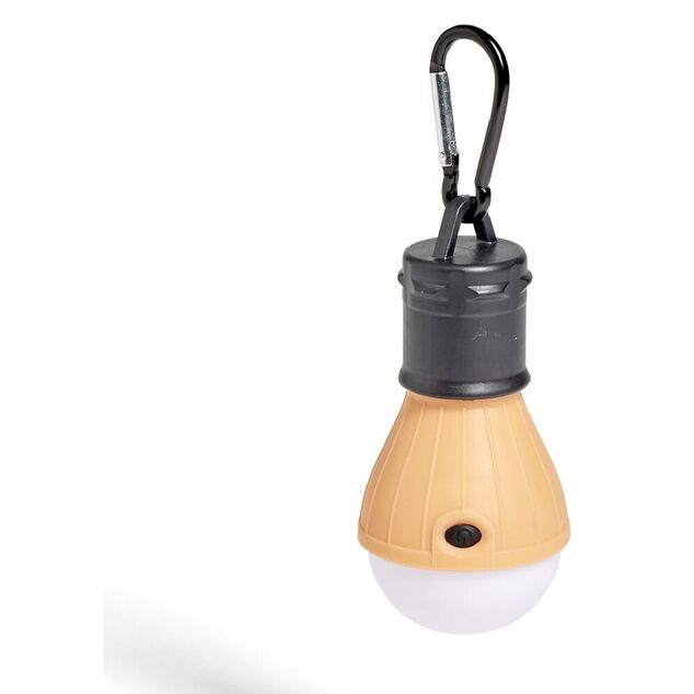Lampe camping rouge &agrave; piles 3 fonctions