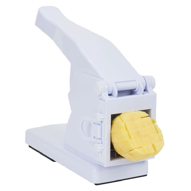 Coupe-frites manuel inox abs blanc