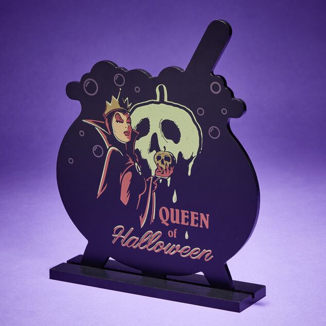 D&eacute;coration &agrave; poser Disney Mal&eacute;fique Queen of Halloween 20xH24,5cm