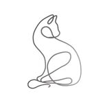 D&eacute;coration murale chat m&eacute;tal noir 30xH40cm