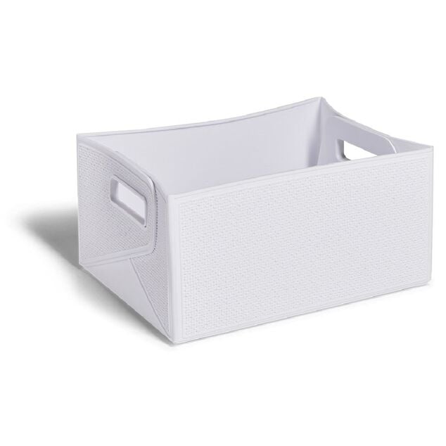 Pani&egrave;re flexible pliable plastique 32x16x24cm - 4 coloris