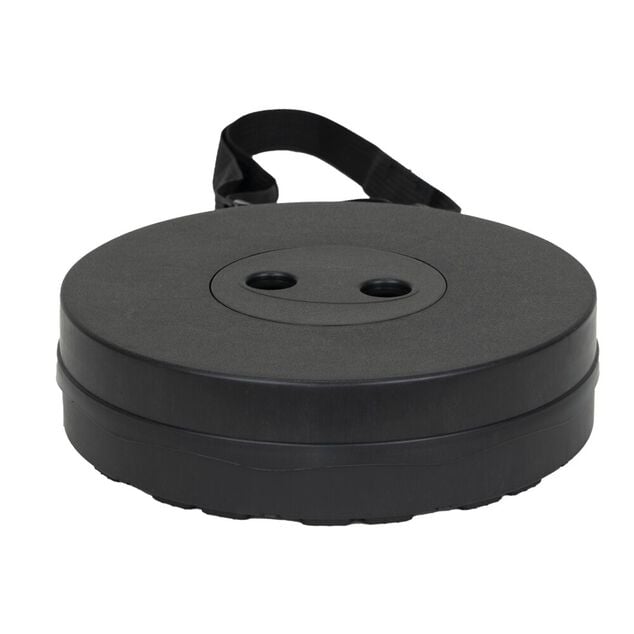 Tabouret camping pliable rond avec sangle de transport &Oslash;25xH45cm