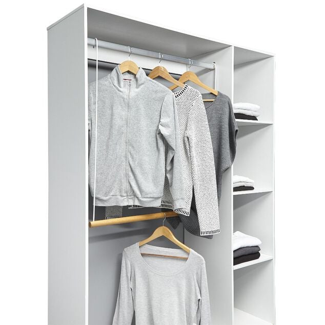 Barre suspendue pour penderie