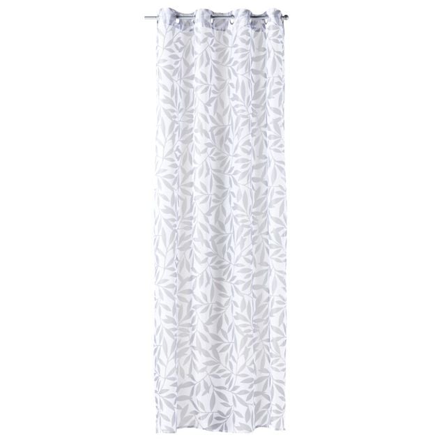 Voilage à oeillets imprimé géométrique 140x240cm