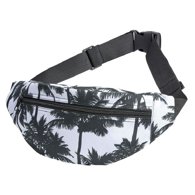 Sacoche banane polyester imprim&eacute;