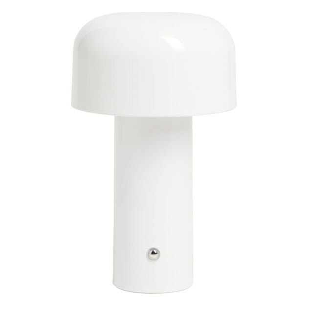 Lampe LED tactile rechargeable blanc &Oslash;12,5xH20,5cm