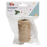 Fil naturel en papier 50 m