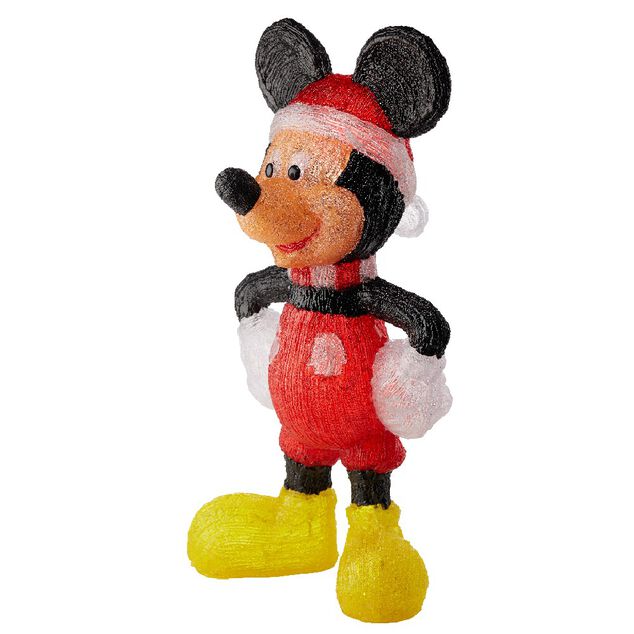 Mickey lumineux XL 100 Led Multicolore clignotant &agrave; poser H75 cm