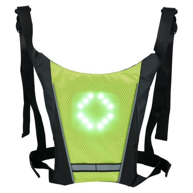 Gilet de signalisation lumineux &agrave; 30LEDs