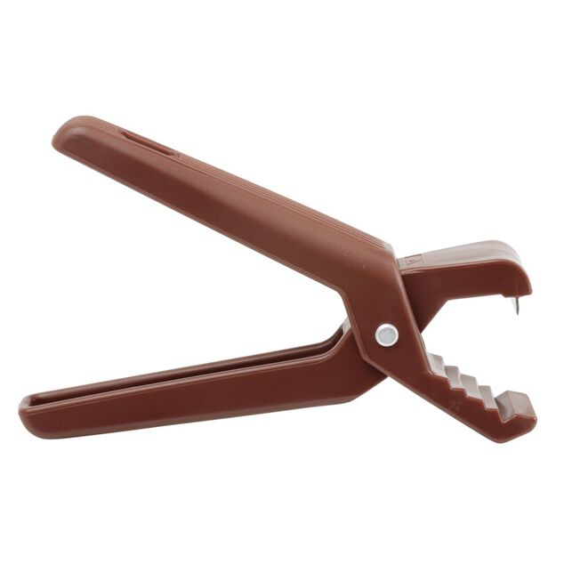 Pince &agrave; marrons lame en acier inoxydable L17cm
