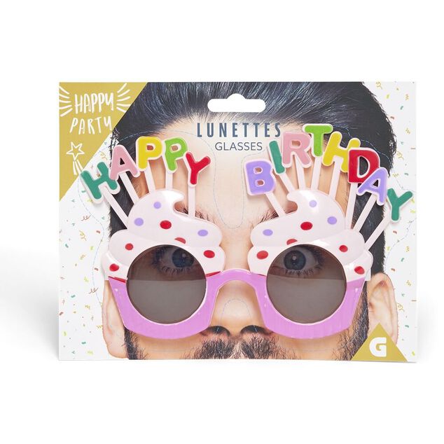Freessom Photobooth Anniversaire Drole Kit De 31pcs Happy Birthday Chapeau Lunettes Moustaches Levres 40 30 50 Ans Accessoires De Photos Déguisement Photomaton Vintage Bricolage Bubble DIY Deco