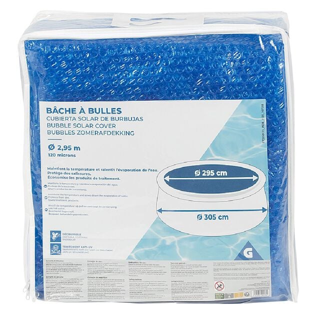 B&acirc;che &agrave; bulles ronde &Oslash;295 cm