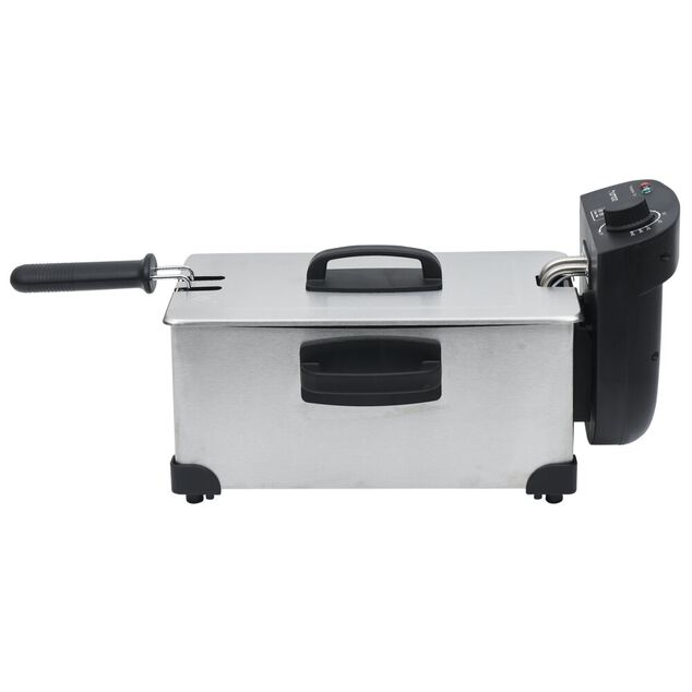 Friteuse &eacute;lectrique Homday en inox 3L 2000W